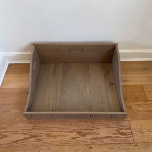 Oak Dog Bed Med 4