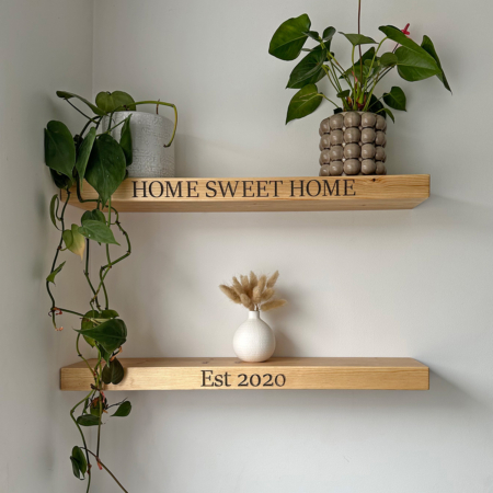 Rustic Floating Shelf 01